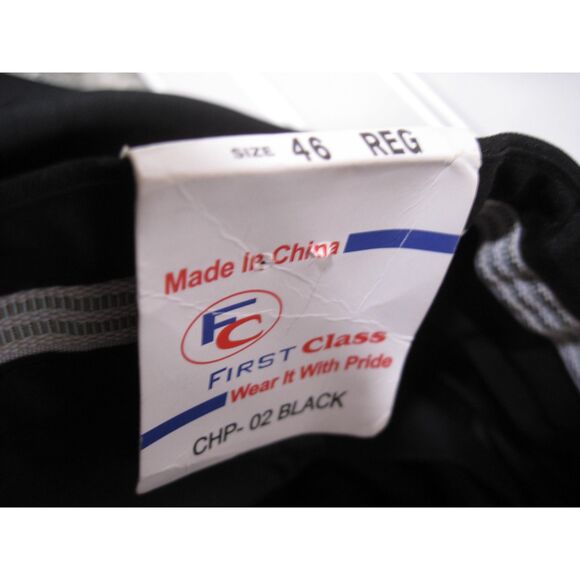 First Class Mens Uniform CHP-02 Black Pants Size 46 Reg NWT - Picture 3 of 5
